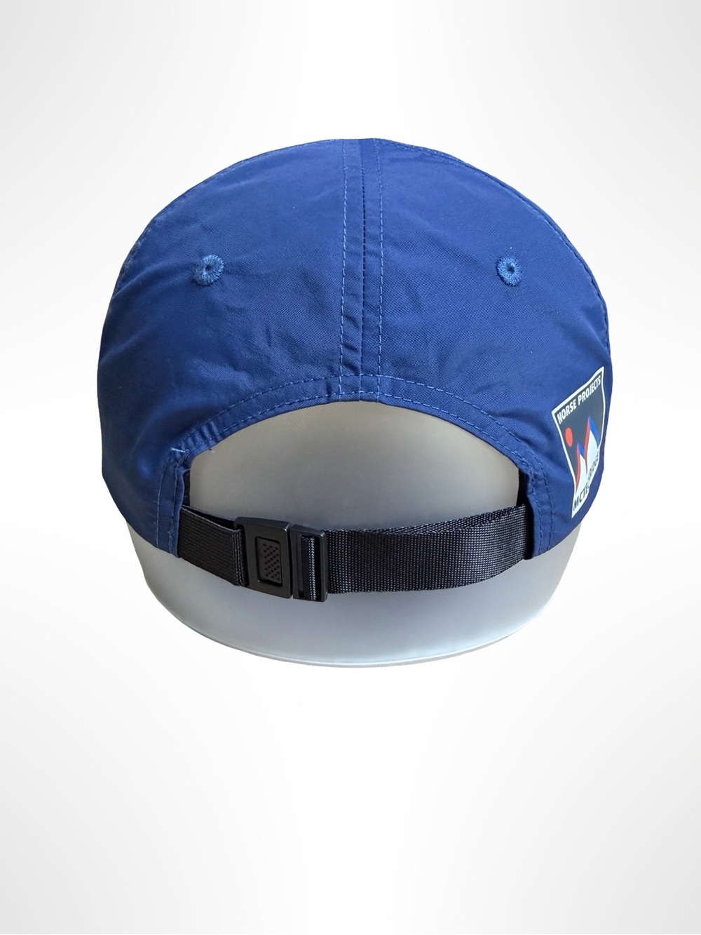 Norse Projects Geoff McFetridge Longbill Nylon Technical Cap Hat Blue - Picture 3 of 8